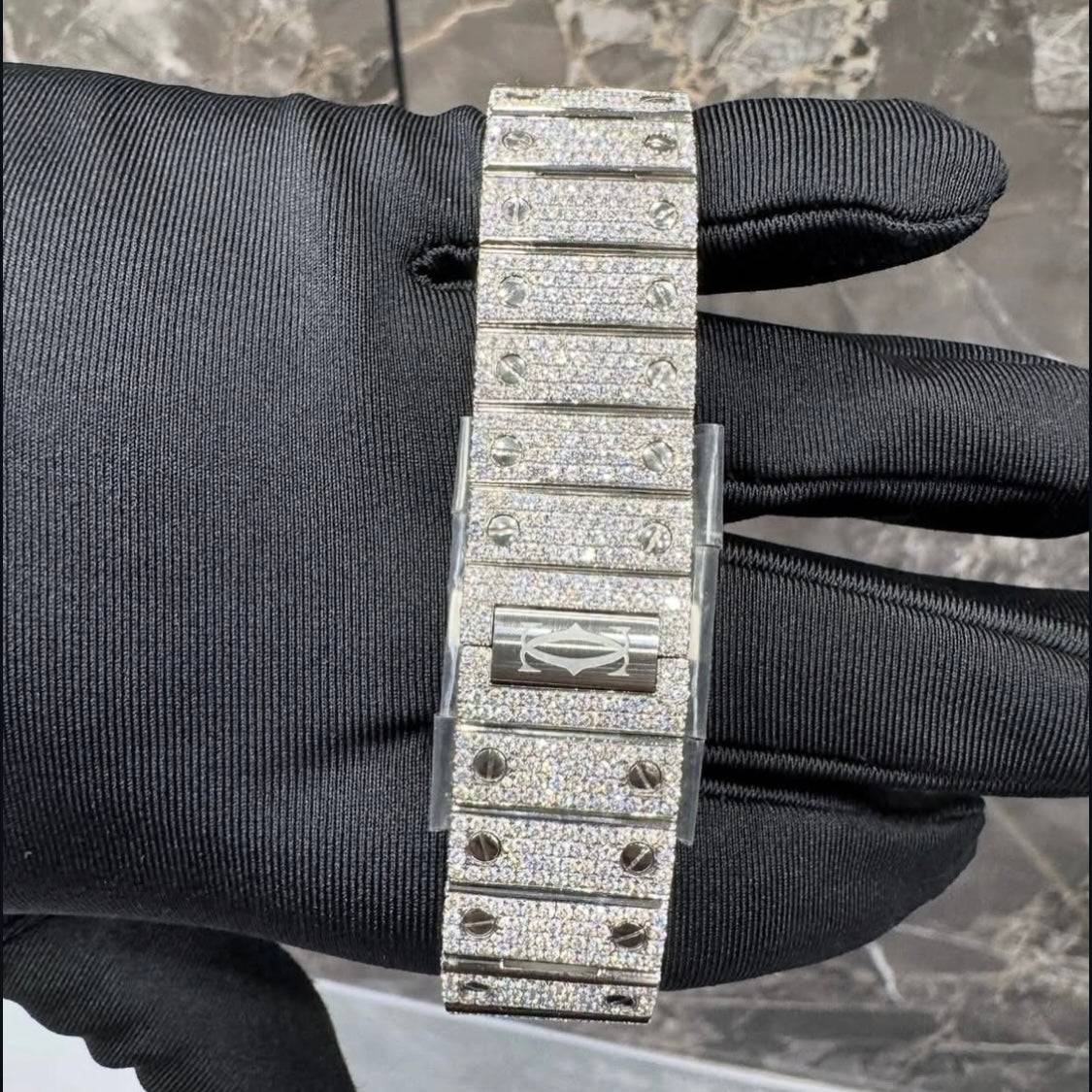 BUSSDOWN CARTIER SANTOS SKELETON