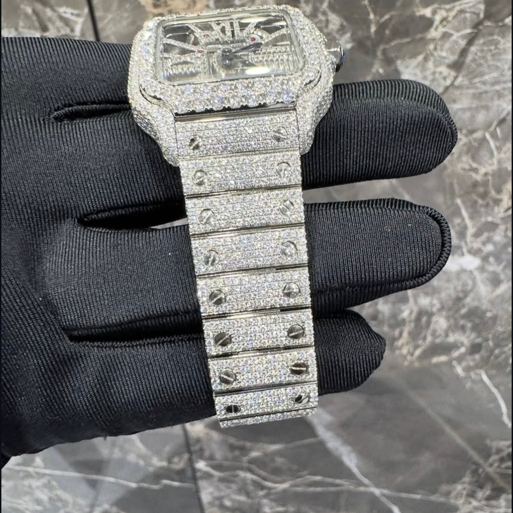 BUSSDOWN CARTIER SANTOS SKELETON