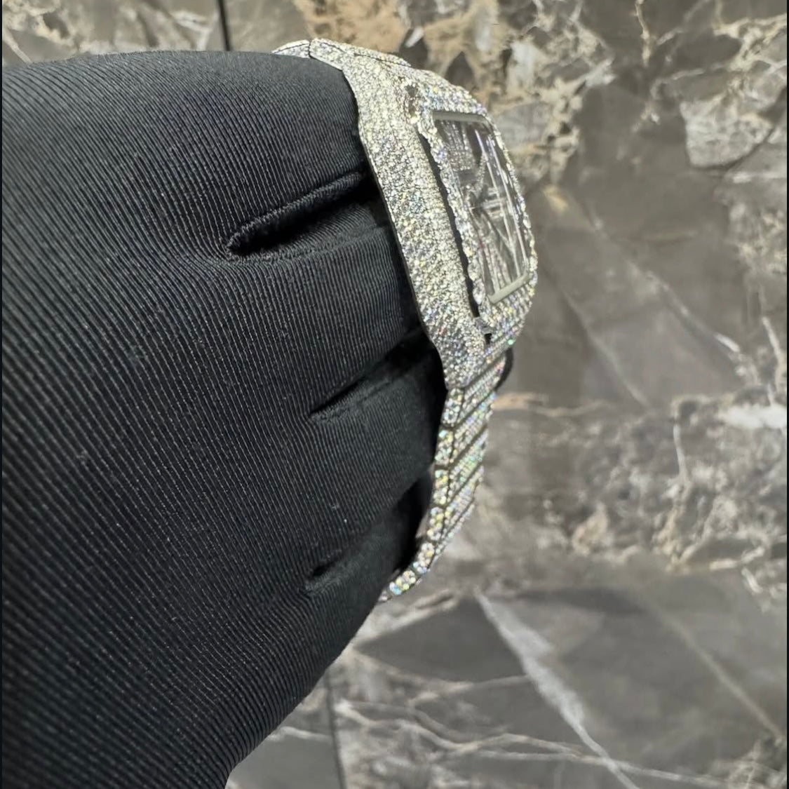 BUSSDOWN CARTIER SANTOS SKELETON