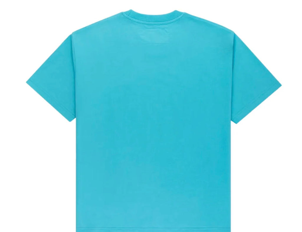 OG WEB V2 TEE CYAN