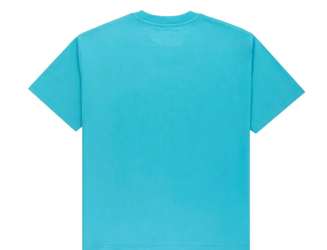OG WEB V2 TEE CYAN