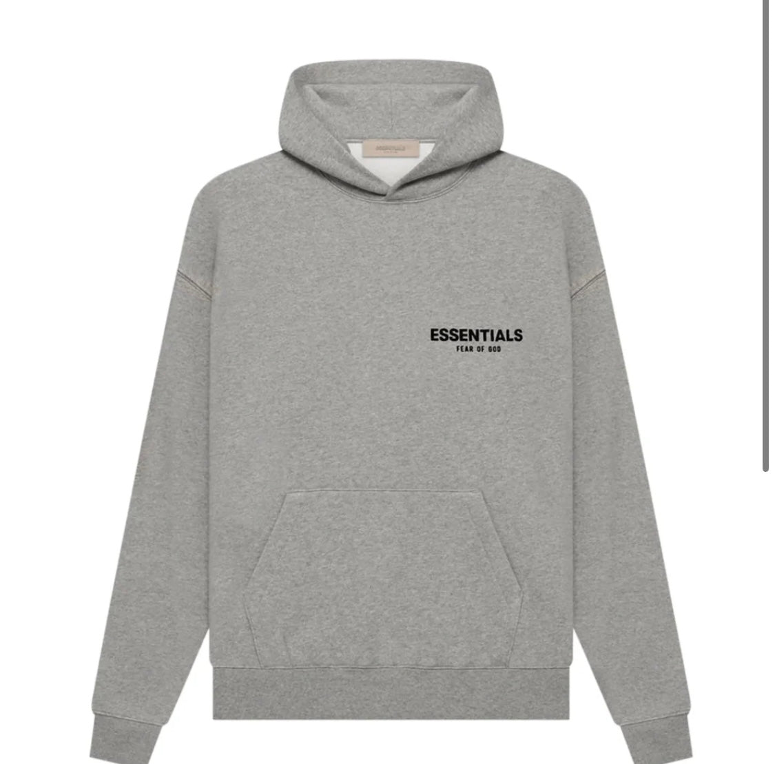 SS22 HOODIE DARK OATMEAL