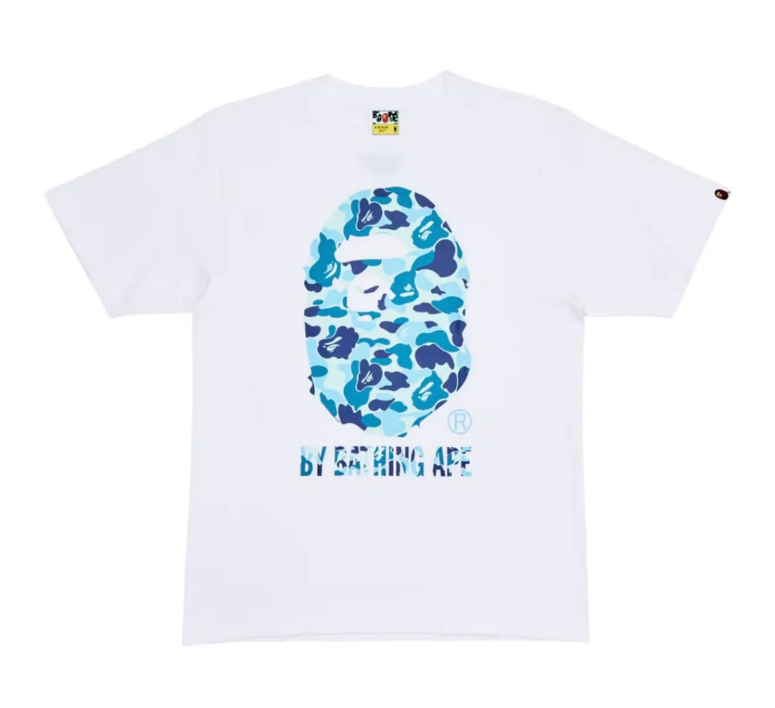 ABC CAMO TEE WHITE/BLUE