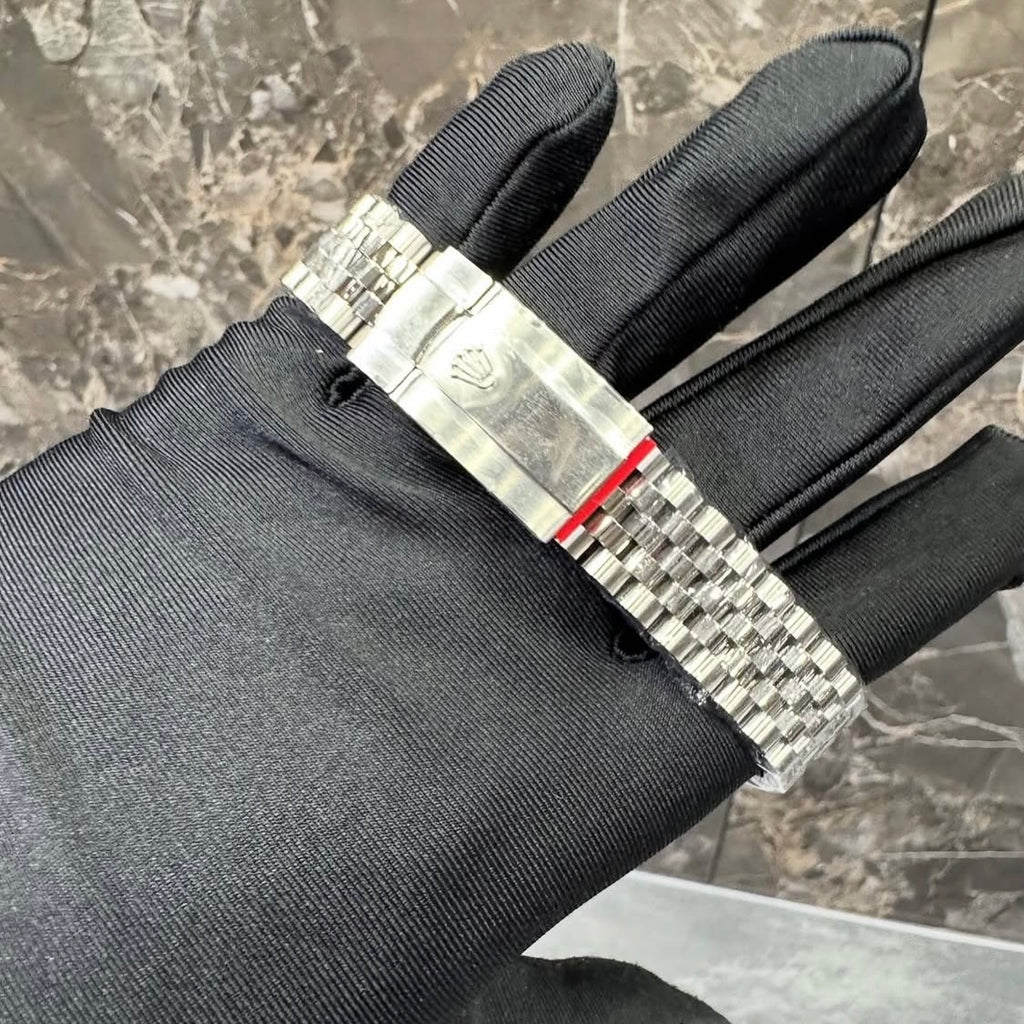 BUSSDOWN ROLEX DATEJUST 41 JUBILEE W/ BLUE BEZEL