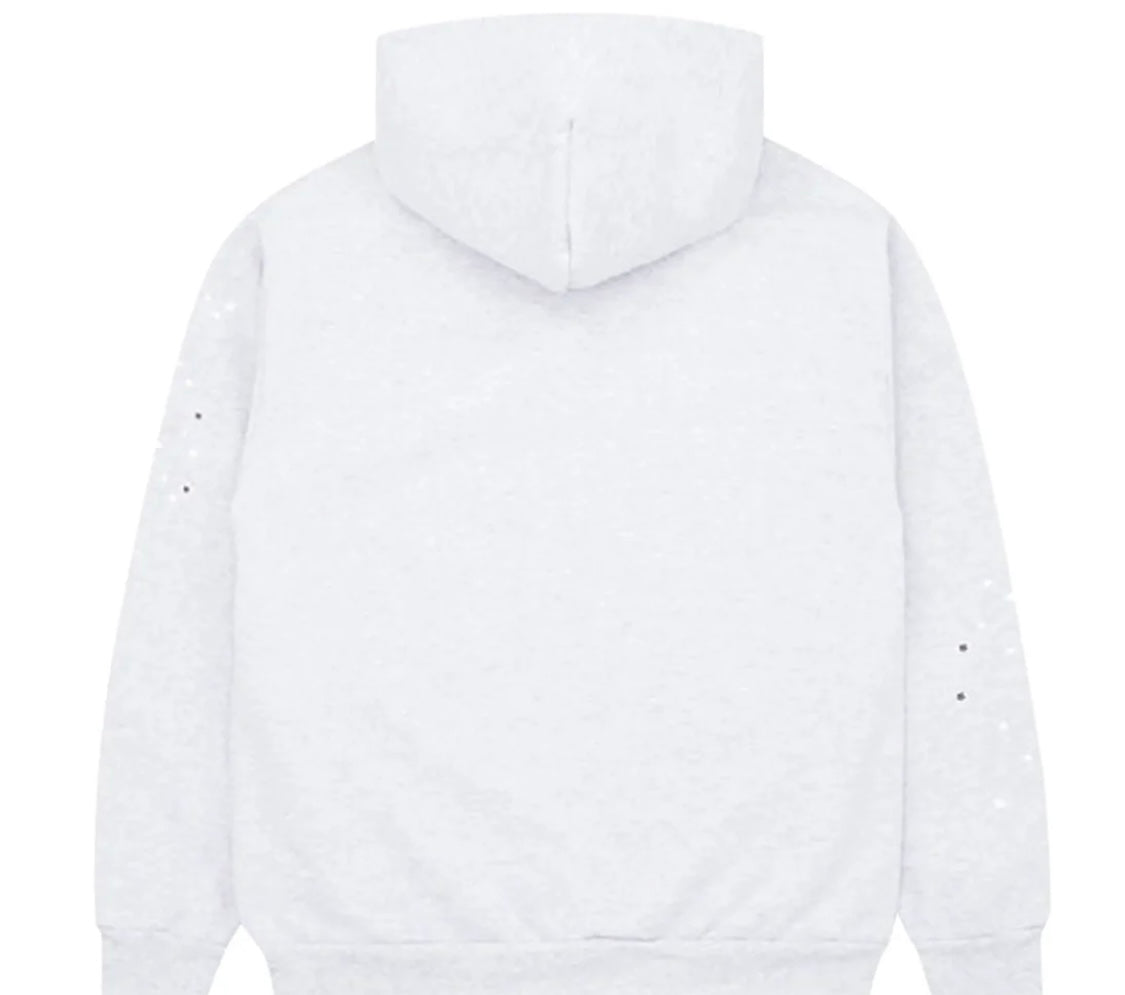 OG WEB HOODIE HEATHER GREY