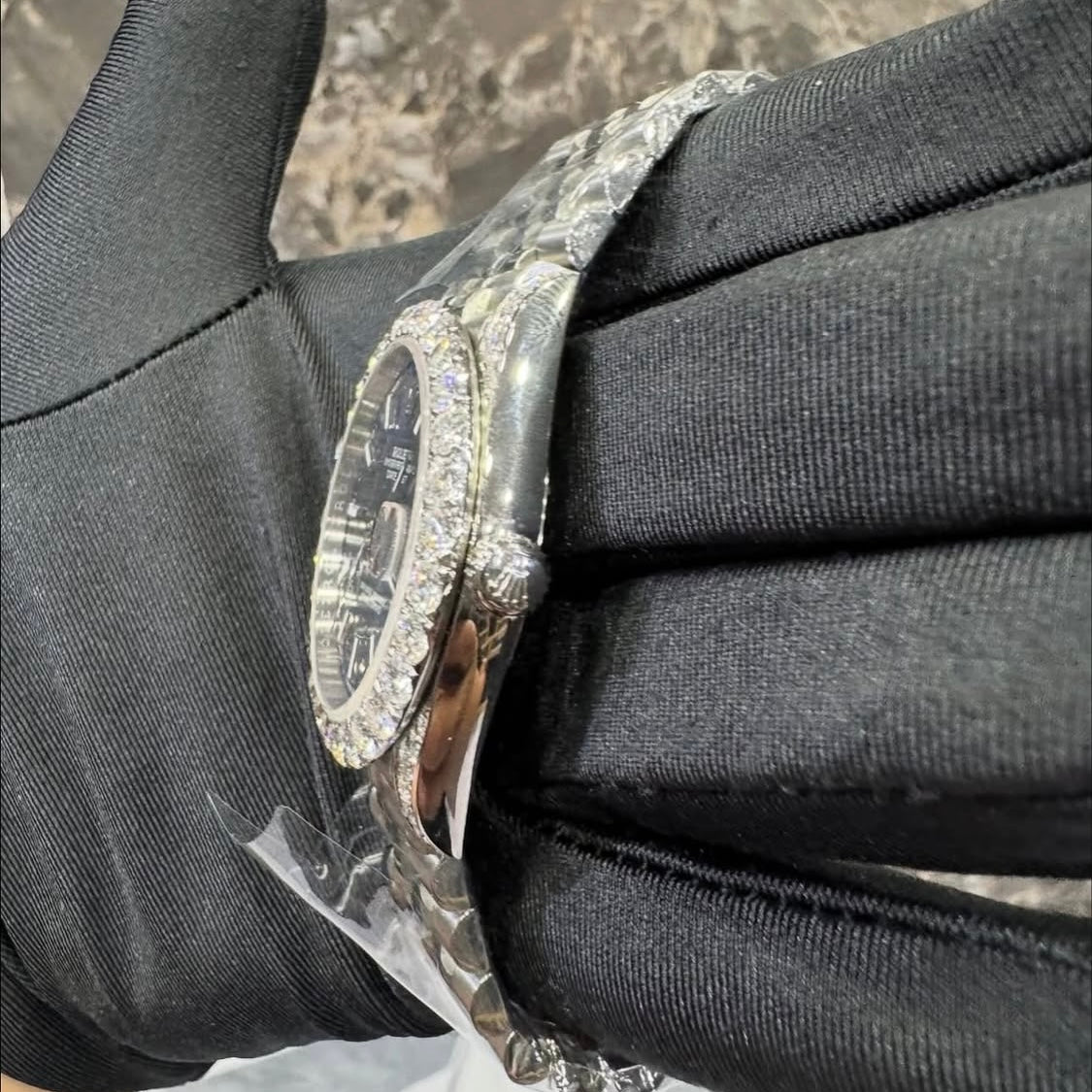 BUSSDOWN ROLEX DATEJUST 41 JUBILEE W/ BLUE BEZEL