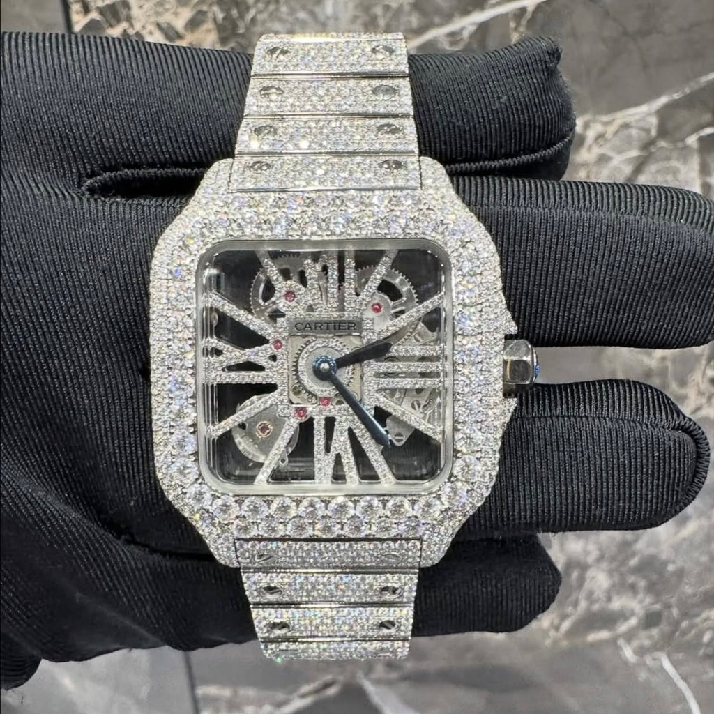 BUSSDOWN CARTIER SANTOS SKELETON