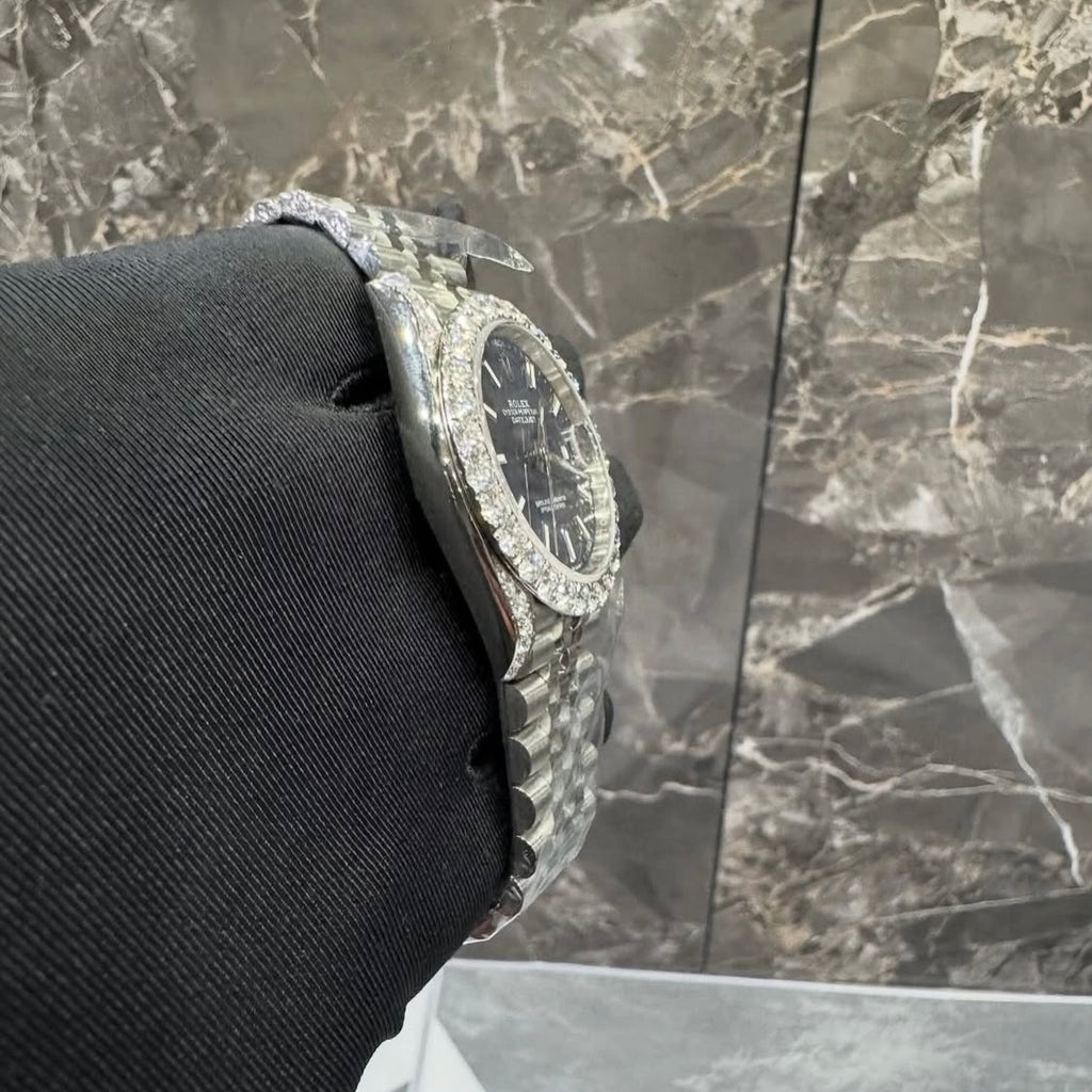 BUSSDOWN ROLEX DATEJUST 41 JUBILEE W/ BLUE BEZEL