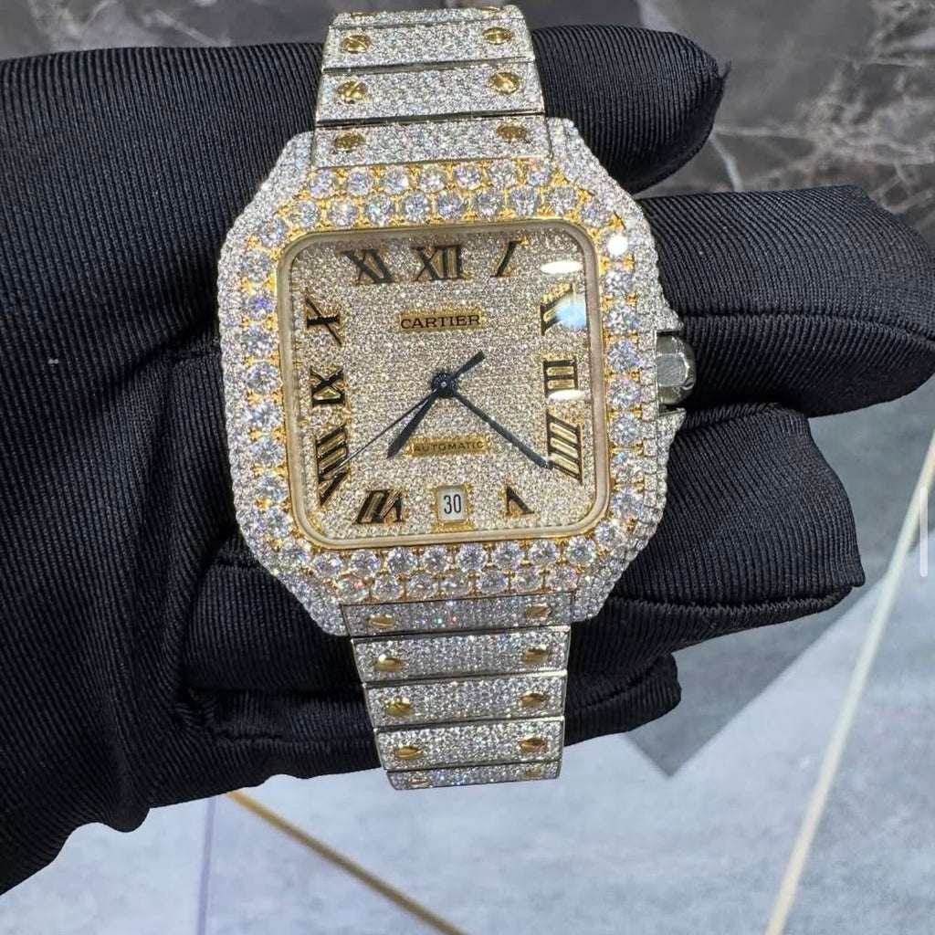 BUSSDOWN 2TONE CARTIER SANTOS