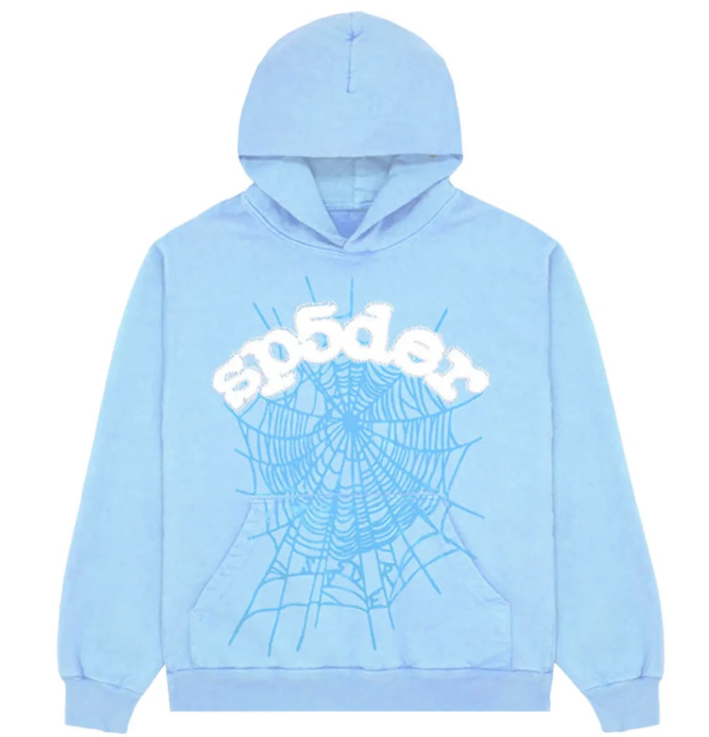 WEB HOODIE SKY BLUE