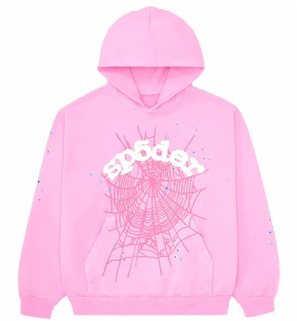 OG WEB HOODIE PINK