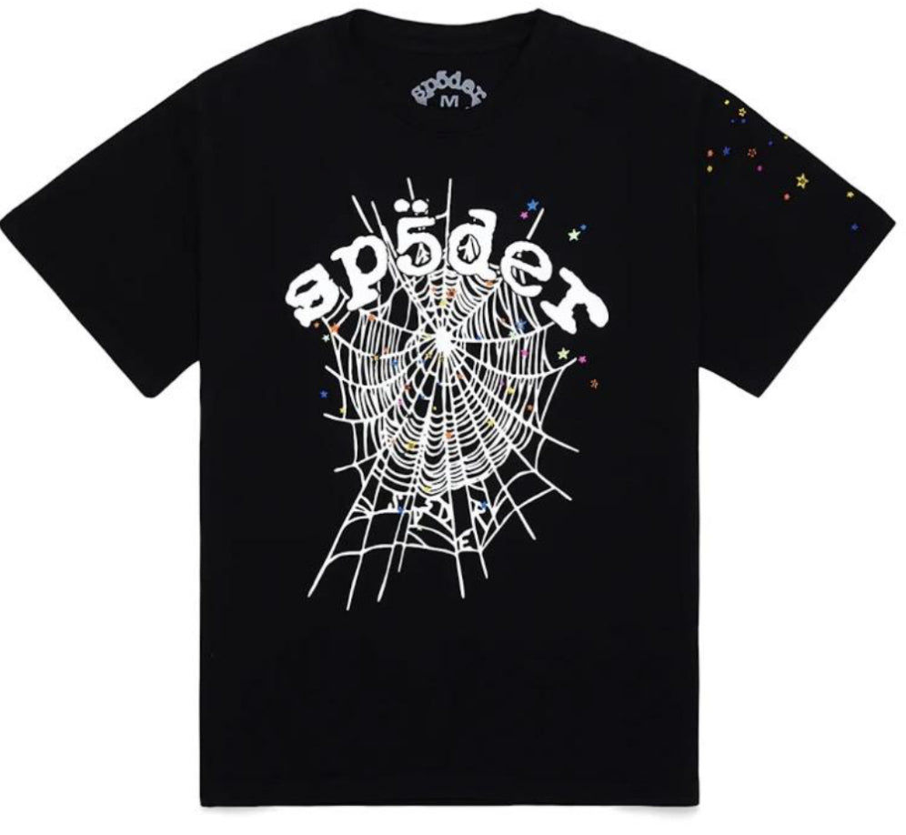 WEB TEE BLACK/WHITE