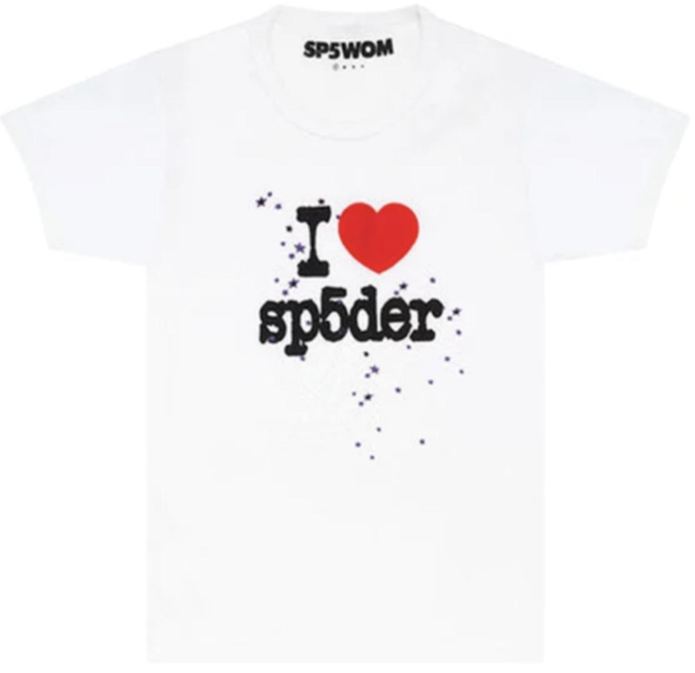 SP5DER TEE I<3SP5DER WHITE/RED