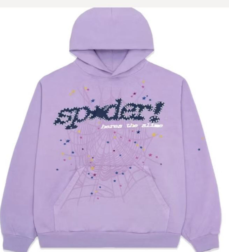 WEB HOODIE LILAC PURPLE