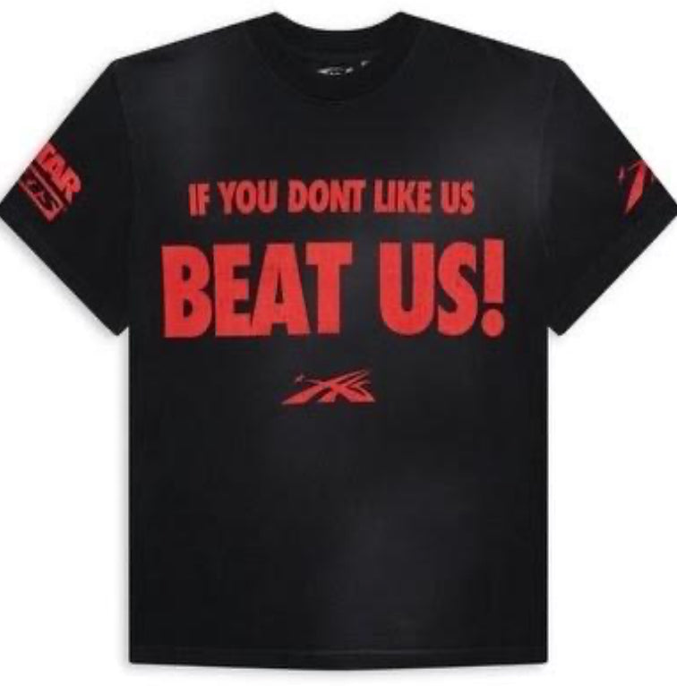 HELLSTAR TEE GRAPHIC BLACK/RED