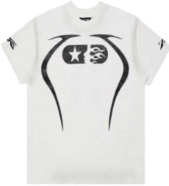 HELLSTAR TEE GRAPHIC WHITE/BLACK