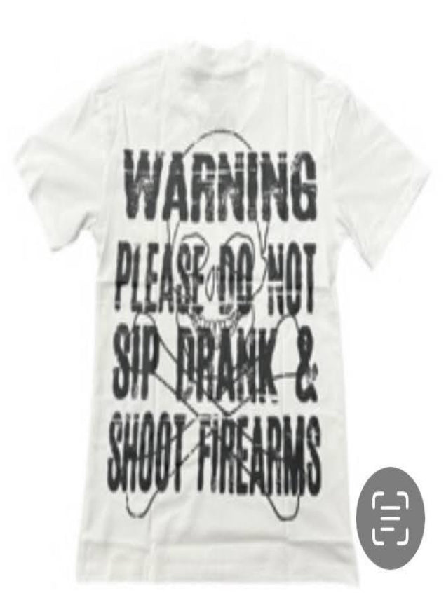 ALOCS OVERSIZED TEE GRAPHIC WHITE/BLACK