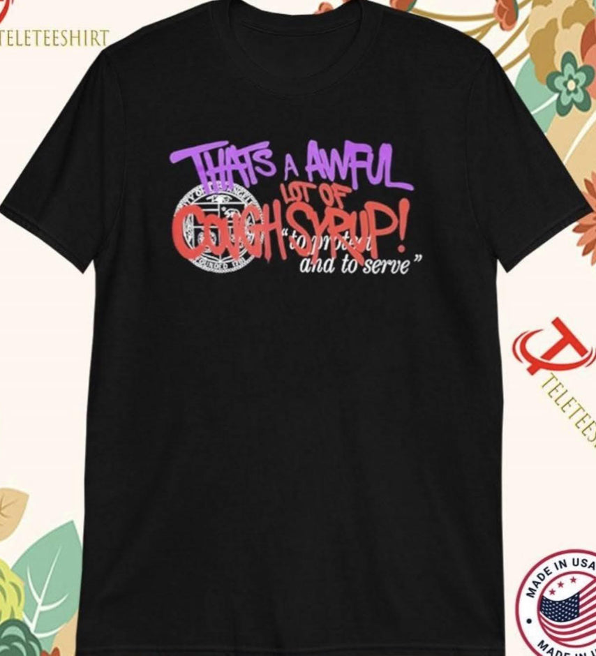 ALOCS OVERSIZED TEE GRAPIC BLACK