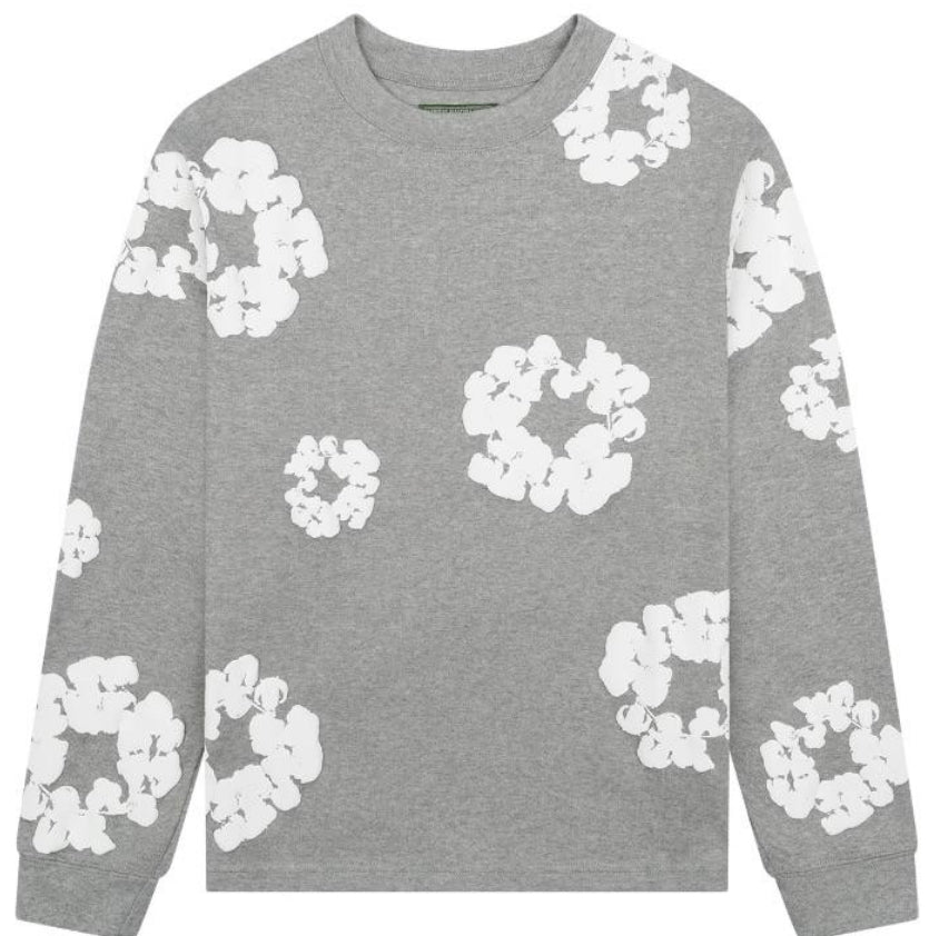 DENIM TEARS SWEATSHIRT GREY