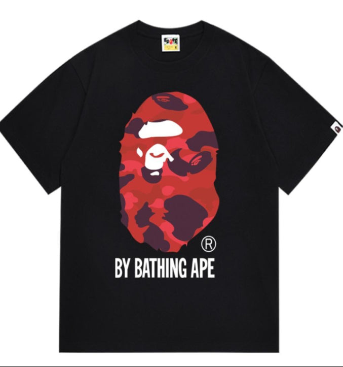 ABC TEE CAMO BLACK/RED